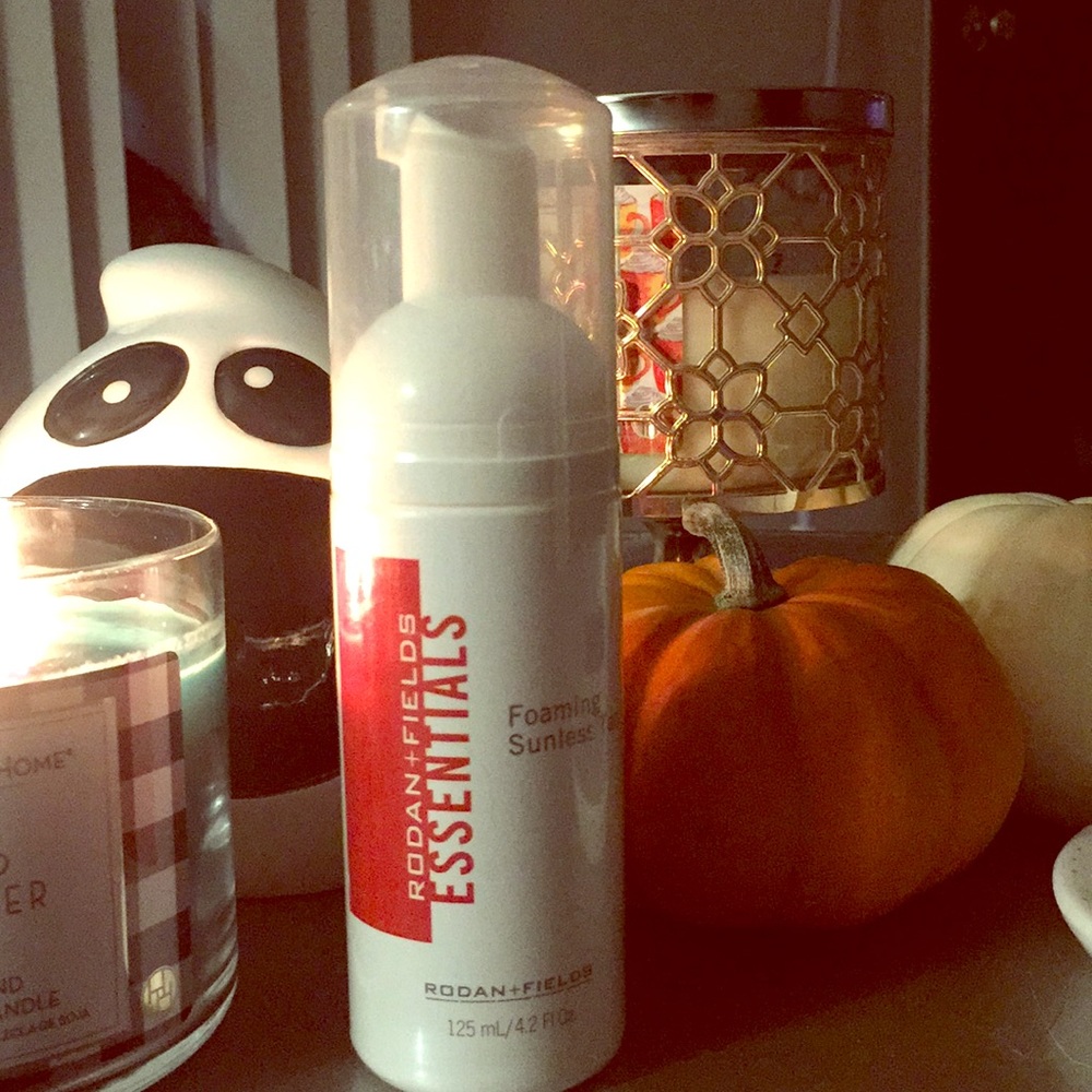 Rodan+Fields foaming sunless tanner